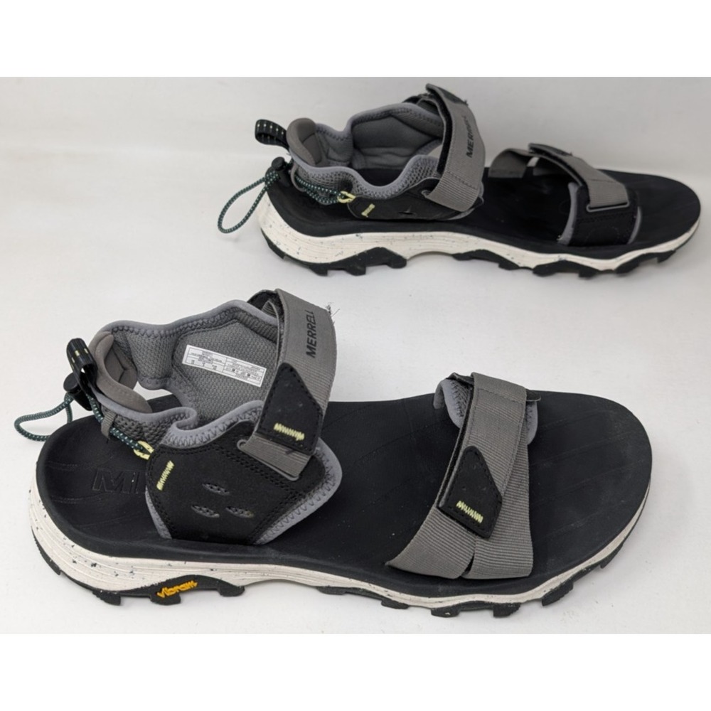 Merrell Speed‎ Fusion Strap J004989 Mens Gray Strap Sport Sandals Shoes 10